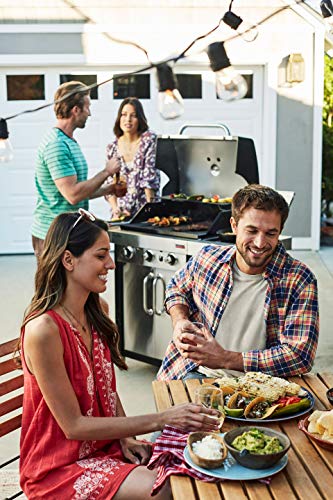 Char-Broil Professional 3400S - 3 Brenner Gasgrill mit Seitenbrenner, Edelstahl - 8