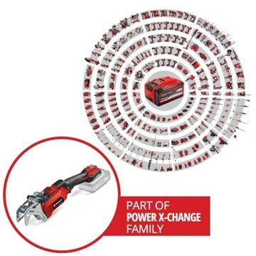 Einhell Akku-Astsäge GE-GS 18/150 Li-Solo Power X-Change (18V, 100 mm max. Schnittstärke 20 mm Hubhöhe, abnehmbarer Astbügel, inkl. 2x kwb Sägeblatt, ohne Akku) - 2