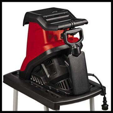 Einhell Elektro-Messerhäcksler GC-KS 2540 CB (2.500 W, max. 40 mm Aststärke, 2 Wendemesser aus Stahl, 55 L Fangbox, Transportgriff, Stopfer) - 4