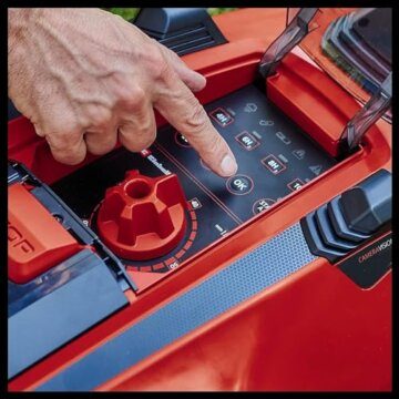 Einhell Mähroboter FREELEXO CAM 500 Power X-Change (18V, Kamera ersetzt Begrenzungsdraht, für 500 m², Brushless, bis 25% Steigung, Schnittbreite 18 cm, inkl. 3,0 Ah Akku, 5 m Magnetband) - 13