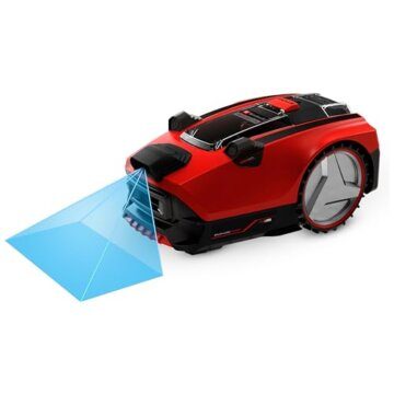 Einhell Mähroboter FREELEXO CAM 500 Power X-Change (18V, Kamera ersetzt Begrenzungsdraht, für 500 m², Brushless, bis 25% Steigung, Schnittbreite 18 cm, inkl. 3,0 Ah Akku, 5 m Magnetband) - 1