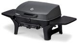 Enders® Gasgrill URBAN PRO, Tischgrill, Grillen-, Kochen- und Backen Funktion, 2 Edelstahl-Brenner, kleiner , Grill-Thermometer, Balkon, Camping-Grill, Aluguss-Gehäuse + Deckel, #2060 - 1