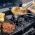 Enders® Gasgrill URBAN PRO, Tischgrill, Grillen-, Kochen- und Backen Funktion, 2 Edelstahl-Brenner, kleiner , Grill-Thermometer, Balkon, Camping-Grill, Aluguss-Gehäuse + Deckel, #2060 - 5