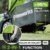 Greenworks 40V Kabelloser Akku Rasenmäher für Flächen bis zu 500 m², 41 cm Schnittbreite, 50-Liter-Sack PLUS zwei 40 V 2Ah-Akkus mit Ladegerät, 3 Jahre Garantie-G40LM41K2X - 4