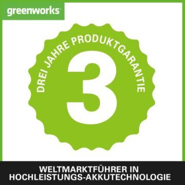 Greenworks G40LM35 Kabelloser Akku Rasenmäher - Für Flächen bis zu 400 m², 35 cm Schnittbreite, 40-Liter-Sack OHNE 40-V-Akku und Ladegerät, 3 Jahre Garantie - 7