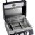 RÖSLE Gasgrill BBQ-Portable VIDERO G2-P, tragbarer Tischgrill mit 2 Edelstahlbrennern, Warmhalterost und Deckel mit Glaseinsatz sowie Deckelthermometer, pulverbeschichteter Stahl, 50 mbar - 3