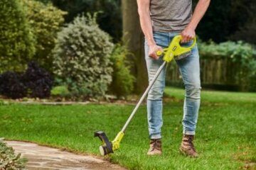 Ryobi 18 V ONE+ Akku-Rasentrimmer RY18LT23A-0 (Schnittbreite 23 cm, Schneidfaden-Dicke 1,6 mm, EasyEdge für Wechsel zwischen Kanten- und Trimmmodus, inkl. 1 x Fadenspule, ohne Akku & Ladegerät) - 8