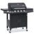 TAINO RED 4+1 Gasgrill Grillwagen BBQ Edelstahl-Brenner Gas-Grill mit Seitenkocher - 1