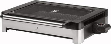WMF 415430011 Tischgrill mit Glasdeckel, Cromargan 18/10, Silber - 3