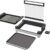 WMF 415430011 Tischgrill mit Glasdeckel, Cromargan 18/10, Silber - 7