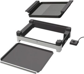 WMF 415430011 Tischgrill mit Glasdeckel, Cromargan 18/10, Silber - 8