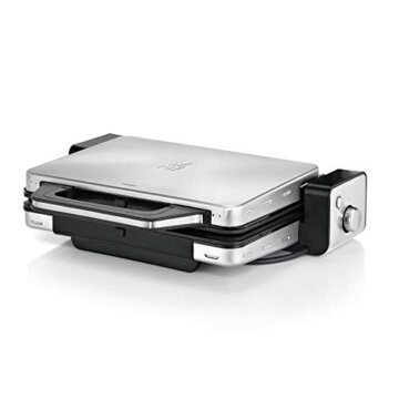 WMF Lono Kontaktgrill 2-in-1, Tischgrill, Grillplatten spülmaschinenfest, 2100 W - 1