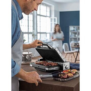 WMF Lono Kontaktgrill 2-in-1, Tischgrill, Grillplatten spülmaschinenfest, 2100 W - 14