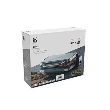 WMF Lono Kontaktgrill 2-in-1, Tischgrill, Grillplatten spülmaschinenfest, 2100 W - 15