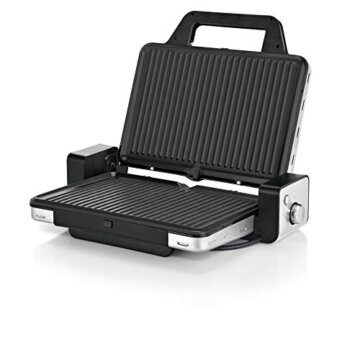 WMF Lono Kontaktgrill 2-in-1, Tischgrill, Grillplatten spülmaschinenfest, 2100 W - 3