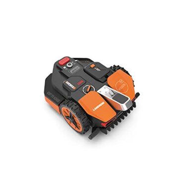 WORX Landroid Vision M800 Mähroboter WR208E.1 für Gärten bis 800m² - intelligenter Mähroboter ohne Begrenzungskabel – WLAN & Bluetooth – aktive Hindernisvermeidung mit KI-Technologie – APP Steuerung - 1