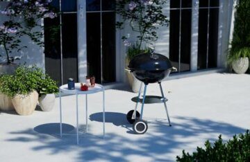 ACTIVA Kugelgrill Montenegro | Premium Grill mit einstellbarer Luftzufuhr, hochwertigem Grillrost & Deckel | Holzkohle Grill für gelungenes Barbecue - 6