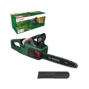 Bosch Akku-Kettensäge AdvancedChain 36V-35-40 (zum Schneiden durch härtestes Hartholz; 36 Volt System; Kettengeschwindigkeit: 14 m/s; ohne Akku) - 1