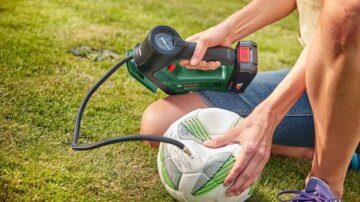 Bosch elektrische Luftpumpe Luftkompressor UniversalPump 18V (ohne Akku, 18 Volt System, für Auto-, Motorrad- und Fahrradreifen, 150 PSI, 10.3 Bar, im Karton) - 5