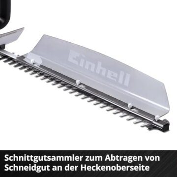 Einhell Akku-Heckenschere GC-CH 1855/1 Li-Solo Power X-Change (18 V, 55 cm Schnittlänge, 18 mm Zahnabstand, inkl. Schnittgutsammler, ohne Akku) - 6
