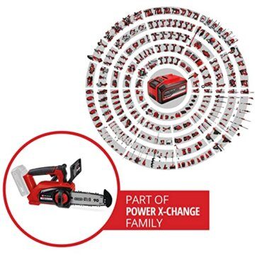 Einhell Professional Einhand-Akku-Kettensäge FORTEXXA 18/20 TH Power X-Change (Li-Ion, 18 V, Brushless-Motor, 20 cm OREGON-Qualitätsschwert & -kette, max. 3.800 min-1, ohne Akku & Ladegerät) - 2