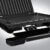 George Foreman Kontaktgrill & Panini- / Sandwichgrill [Größe 24x17cm - für 3 Portionen] Compact Steel Rot (für Fleisch, Fisch und Gemüse, Panini und Sandwichmaker, Reduziert bis zu 42 % Fett)25030-56 - 4