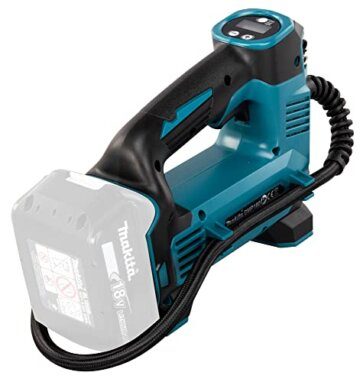 Makita DMP180Z Akku-Kompressor 8,3 bar 18 V (ohne Akku, ohne Ladegerät) Blau, Silber - 8