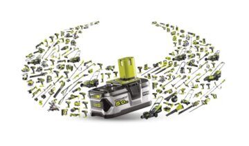 RYOBI 18 V ONE+ Akku-Heckenschere RY18HT55A-120 (Schnittgeschwindigkeit 1350 U/min, Messerlänge 55 cm, 24 mm Messerabstand, ohne Akku & Ladegerät im Karton) - 9