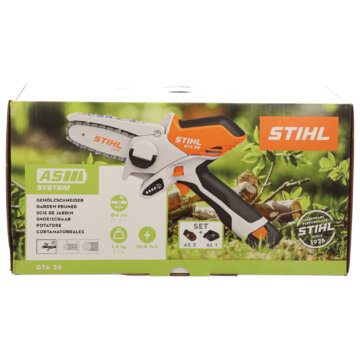 STIHL Akku-Gehölzschneider GTA 26 SET  AS 2 und AL 1 Akku GA01 011 6910