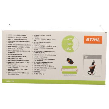 STIHL Akku-Gehölzschneider GTA 26 SET  AS 2 und AL 1 Akku GA01 011 6910