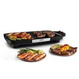Tefal CB6418 BBQ Booster Tischgrill | Power-Boost-Zone | 2200 Watt | Antihaftbeschichtung | 6 Stufen Thermostat | Auffangschale spülmaschinengeeignet | Thermo-Spot | extragroße Grillfläche | Schwarz - 1