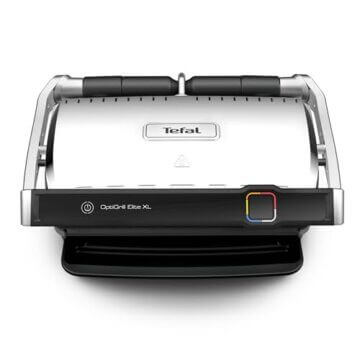 Tefal OptiGrill Elite XL Kontaktgrill, 16 Programme, Digitales Display mit Garstufenanzeige, Abnehmbare XL-Platten, Elektrogrill, Edelstahl, GC760D12 - 2