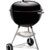 Weber Classic Kettle Holzkohlegrill, Ø 57cm Grillfäche, BBQ Grill mit porzellanemaillierten Deckel & Kessel, Deckelthermometer, Dreibein-Ständer & Räder, verchromter Grillrost - Schwarz (1341504) - 16