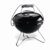 Weber Smokey Joe Premium Holzkohlegrill, Ø 37cm Grillfläche, portabeler BBQ Grill mit praktischem Tragebügel, porzellanemaillierten Deckel & Kessel - Schwarz (1121004) - 1