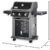 Weber Spirit E-320 Classic Gasgrill, 3 Brenner + Seitenkocher, 52 x 45cm Grillfläche, Warmhalterost, Deckelthermometer, abklappbarer Seitentisch (rechts), 4 Räder - Schwarz (46415079) - 6