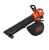 Black+Decker Akku Laubsauger/-bläser mit Häcksler BCBLV3625L1 (45l Fangsack, bürstenloser Motor, 210 km/h Luftgeschwindigkeit und hohe Saugleistung – 36V, inkl. Akku und Ladegerät) - 1