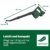 Bosch Akku-Laubbläser UniversalLeafBlower 18V-130 (Für schnelles und einfaches Säubern im Außenbereich; 18 Volt System; 1x 2,5-Ah-Akku und Ladegerät) - 6
