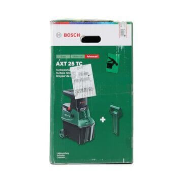 Bosch Turbinenhäcksler AXT 25 TC (2.500 W; geeignet für Holz und harte Gartenabfälle; integrierte Fangbox 53 l; in Karton) - 11