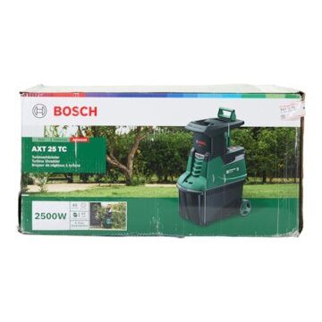 Bosch Turbinenhäcksler AXT 25 TC (2.500 W; geeignet für Holz und harte Gartenabfälle; integrierte Fangbox 53 l; in Karton) - 12