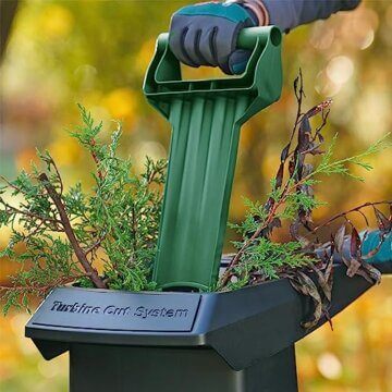 Bosch Turbinenhäcksler AXT 25 TC (2.500 W; geeignet für Holz und harte Gartenabfälle; integrierte Fangbox 53 l; in Karton) - 4