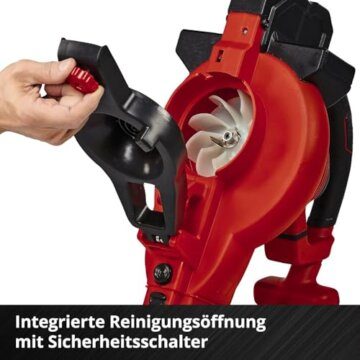 Einhell Akku-Laubsauger GE-CL 36/230 Li E-Solo Power X-Change (Lithium-Ionen, 18 Volt, Saug-/Blasfunktion, Turboschalter, inkl. Saugrohr + Blasrohr, ohne Akku und Ladegerät) - 9