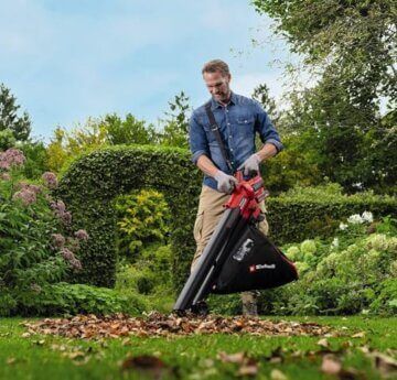 Einhell Akku-Laubsauger VENTURRO 18/210 Power X-Change (Li-Ion, 18 V, Saugleistung 500 m³/h, Fangsack 45 L, Blasfunktion bis 210 km/h, ohne Akku & Ladegerät) - 4
