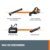 WORX WG583E.9 Akku-Laubbläser/Laubsauger 40V(2x20V) - 2 in 1 zum Laub Zusammenkehren & Aufsaugen - 35L Fangsack - ohne Akku und Ladegerät, Schwarz / Orange - 10