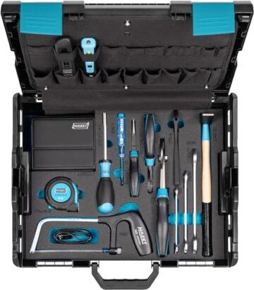 HAZET Werkzeug-Satz 190L-136/83 I 83-teilig, patentiertes L-Boxx Klicksystem mit 13,3 l Volumen mit Beschriftungsfeldern I Aufbewahrung und Transport von hochwertigem Werkzeug - 3