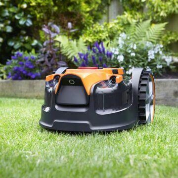 LawnMaster VBRM16 OcuMow™ Mähroboter für geeignet für bis zu 100 qm-Selbstfahrender Rasenmäher Roboter mit MX 24V 4.0Ah Lithium-Ionen Akku Ohne Kabel - 8