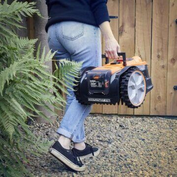 LawnMaster VBRM16 OcuMow™ Mähroboter für geeignet für bis zu 100 qm-Selbstfahrender Rasenmäher Roboter mit MX 24V 4.0Ah Lithium-Ionen Akku Ohne Kabel - 9