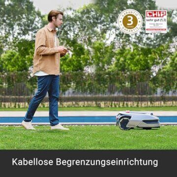 DREAME Intelligent Mähroboter Mower A1, Rasenmäher Roboter, App-Steuerung, OmniSense-Technologie, Intuitives Bereichsmanagement, Intelligente Hindernisvermeidung - 2