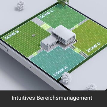 DREAME Intelligent Mähroboter Mower A1, Rasenmäher Roboter, App-Steuerung, OmniSense-Technologie, Intuitives Bereichsmanagement, Intelligente Hindernisvermeidung - 4