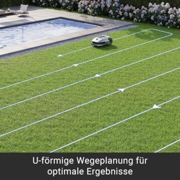 DREAME Intelligent Mähroboter Mower A1, Rasenmäher Roboter, App-Steuerung, OmniSense-Technologie, Intuitives Bereichsmanagement, Intelligente Hindernisvermeidung - 6
