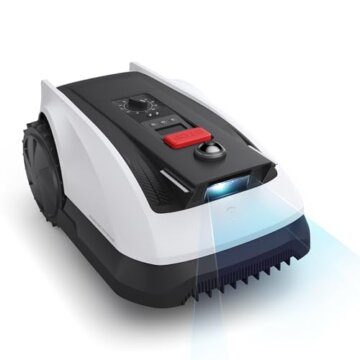 ECOVACS Goat O500 Panorama Mähroboter ohne Begrenzungskabel, 500 m², Auto-Kartierung Rasenmäher Roboter, Setup-frei, LiDAR-unterstützte visuelle Navigation, passiert 0,7m Engstellen, 45% Steigungen - 1